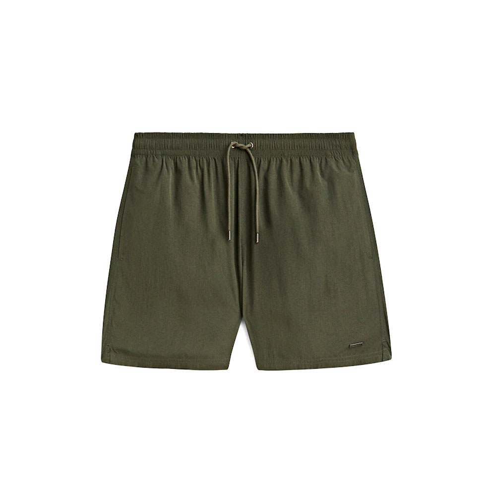 Μονόχρωμο μαγιό σε χακί απόχρωση 